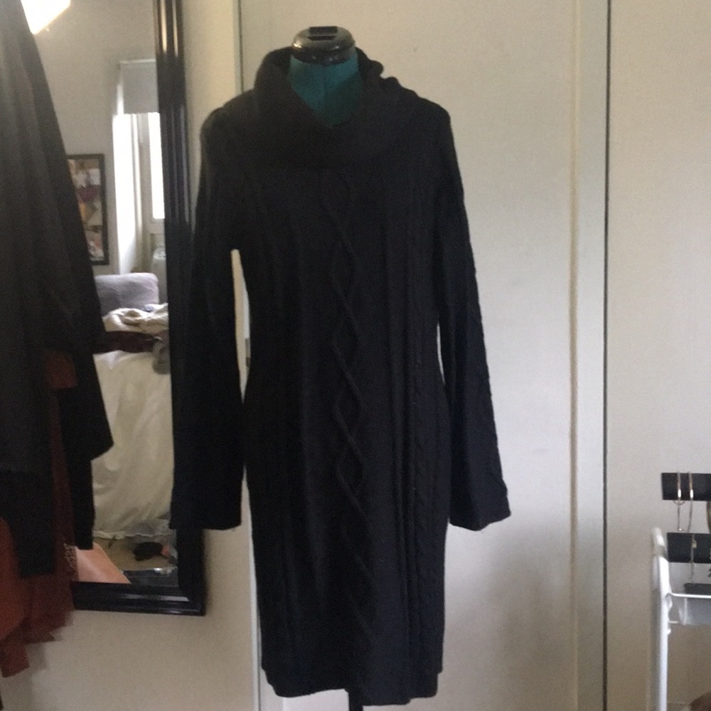Cynthia Rowley Cowl Neck Sweater Dress